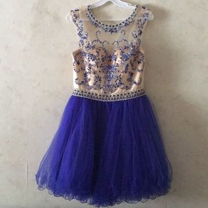 A prom dress only worn once